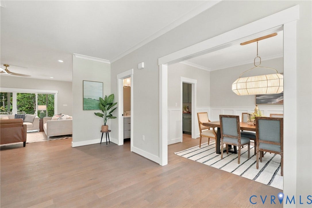 14010 Summercliff Trail, Chesterfield, VA 23832 Foyer Opens to Formal Dining Area