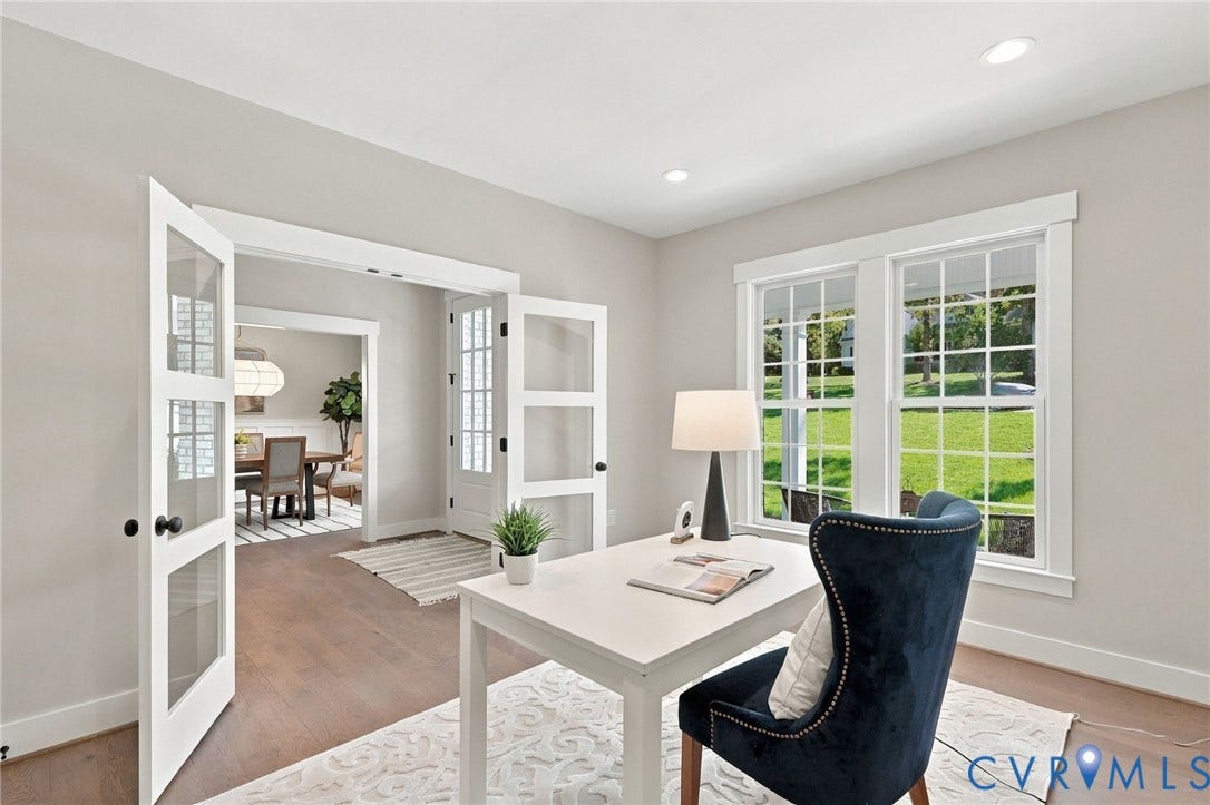 14010 Summercliff Trail, Chesterfield, VA 23832 The Study Opens to the Foyer & Convenient to the Front Door