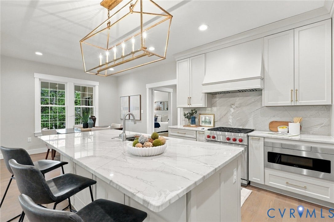 14010 Summercliff Trail, Chesterfield, VA 23832 Gorgeous Kitchen Features Graphite Tops & Splash, Wolf Range & Other High End Appliances