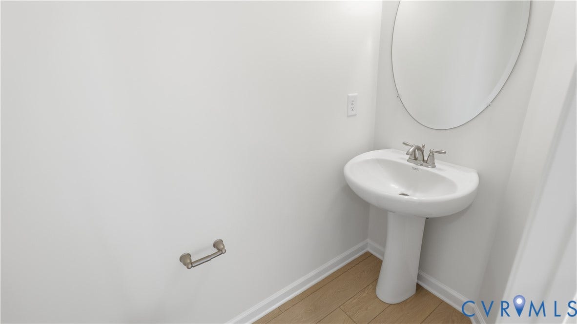 16354 Alexandria Court, Hampton Ridge At Hampton Park, Moseley, VA 23832 Second floor powder room. This home is UNDER CONSTRUCTION. The photo represents the plan, not the actual home. Design selections have been made.