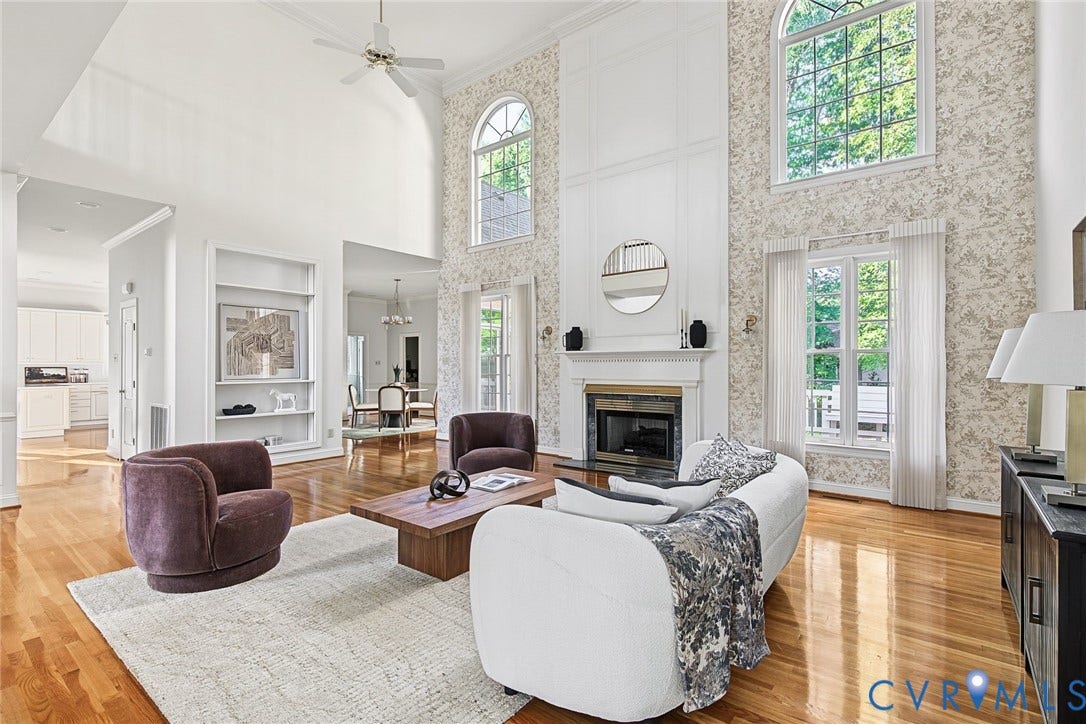 2825 Oak Point Lane, Barrington, Henrico, VA 23233 Breathtaking space to entertain friends and family.