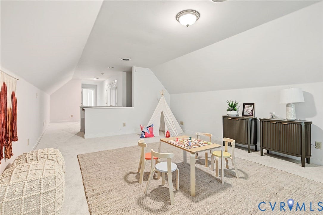 2825 Oak Point Lane, Barrington, Henrico, VA 23233 Every family should be this lucky to have a dedicated space for the kids to be kids!