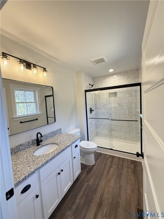tbd Langhorne Road, Langhorne, Cumberland, VA 23040 White vanity with granite-style countertop, single basin sink, and matte black fixtures