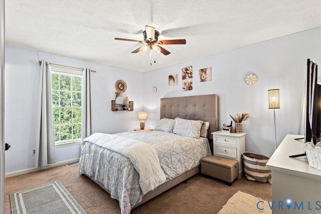 2421 Pittston Road, Ruffin's Pond, Fredericksburg, VA 22408 Carpeted flooring paired with neutral wall tones
