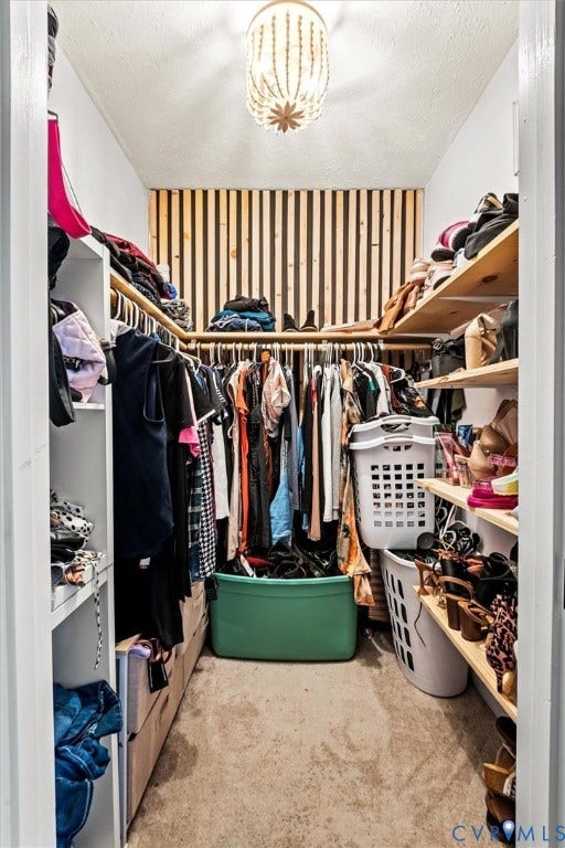 2421 Pittston Road, Ruffin's Pond, Fredericksburg, VA 22408 Recessed ceiling light fixture, wood slat accent wall, built-in shelving, hanging rods, built-in drawers