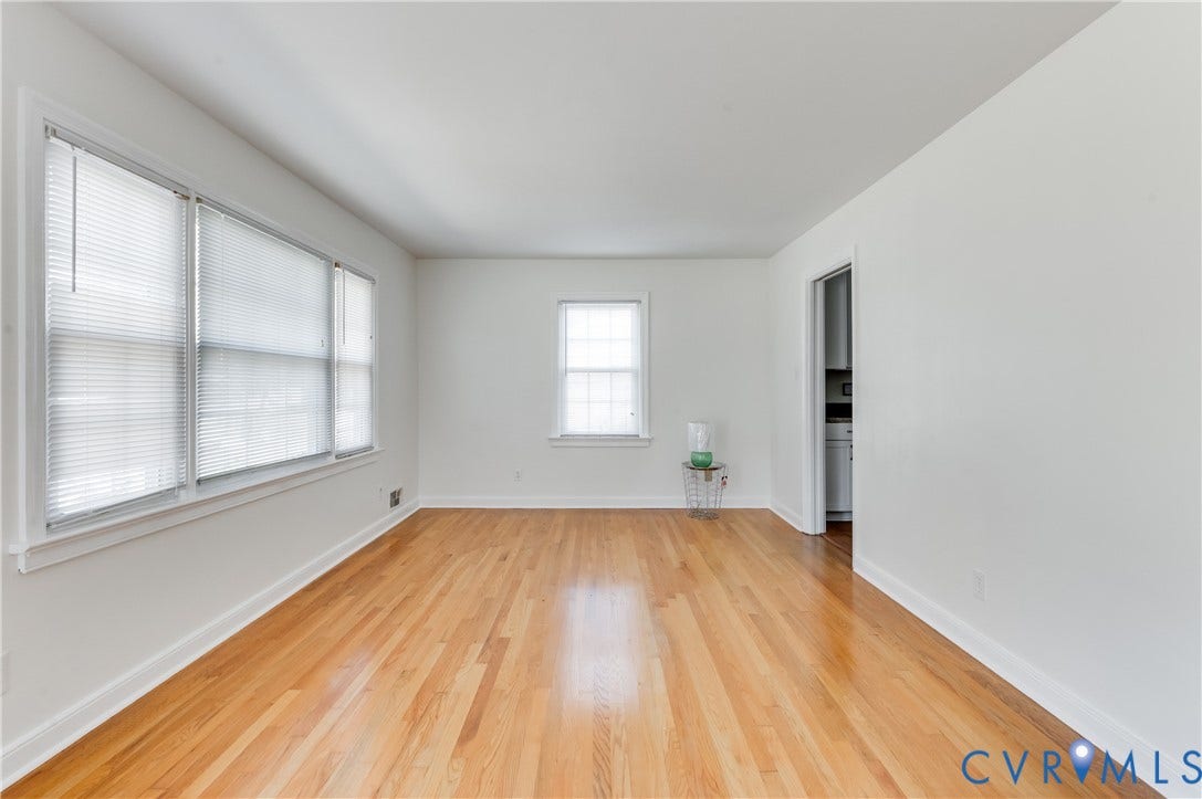 1701 Kingswood Street, Richmond, VA 23224 Wood-finish flooring, multi-pane windows, and neutral interior wall finishes