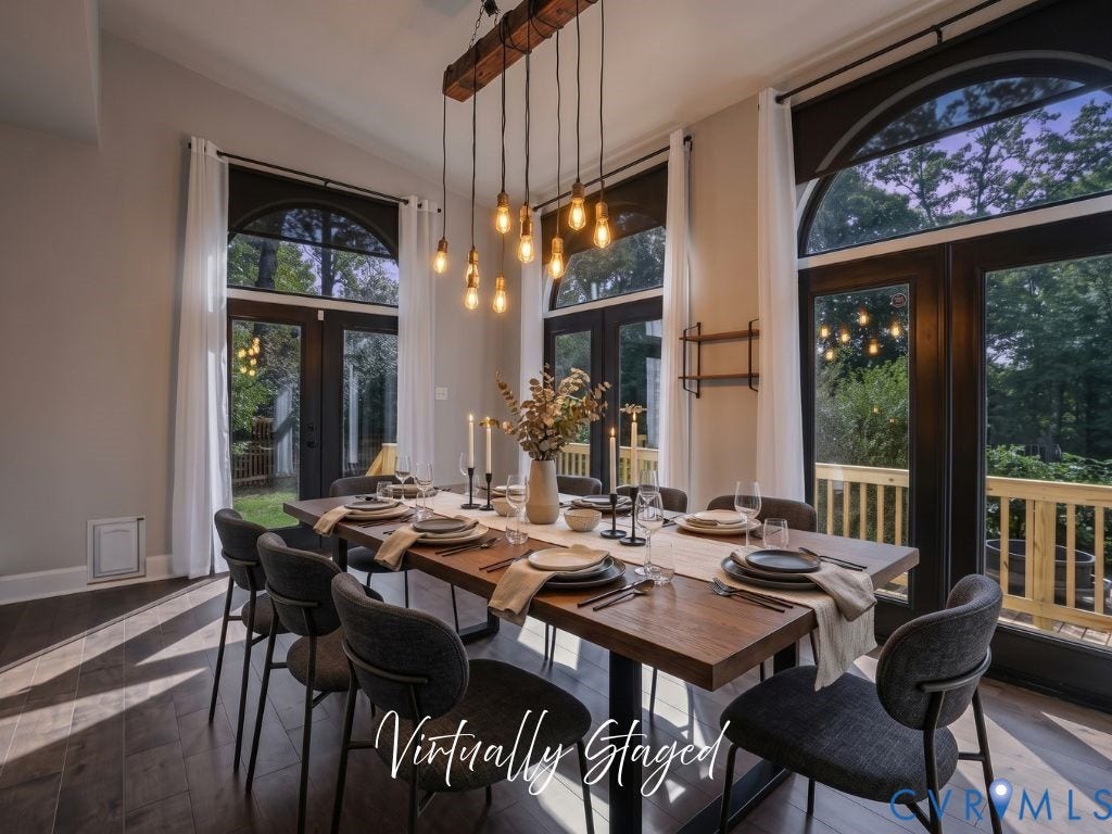 Sun Room Virtually Staged
