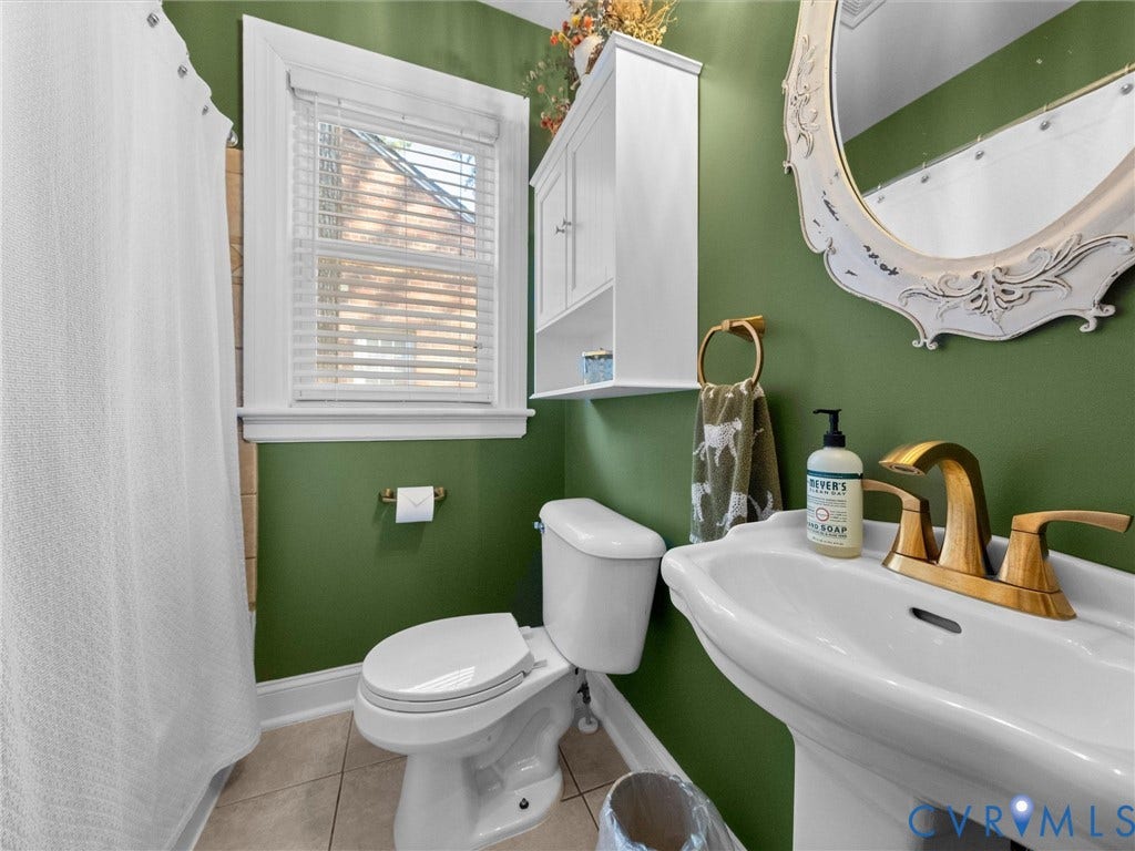1207 W 45th Street, Richmond, VA 23225 Downstairs Bathroom