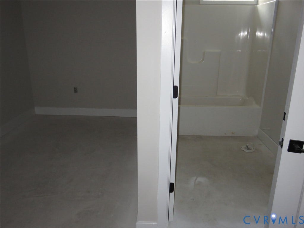 Basement full bath