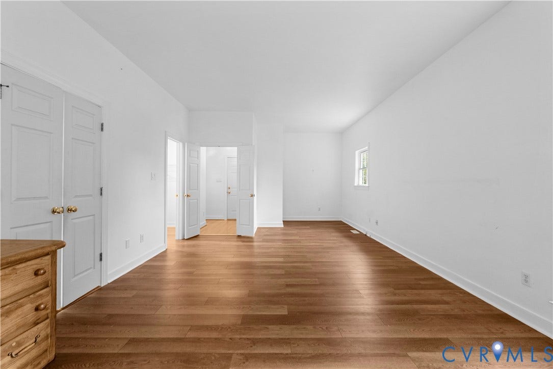 3437 Riverton Court, Robious Road Corridor, Midlothian, VA 23113 Neutral interior space featuring wood-finish flooring, white walls, and multi-panel interior doors