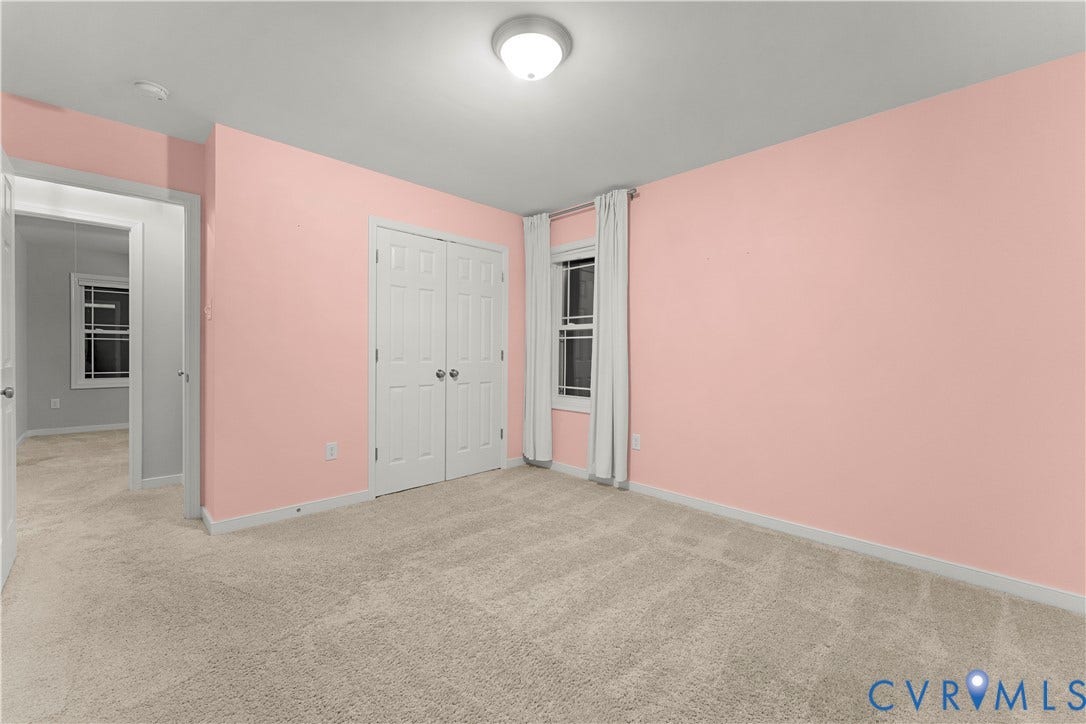 2953 Preston Park Court, Western Goochland County, Goochland, VA 23153 Recessed lighting, light-toned carpeting, white trim, and a double-door closet