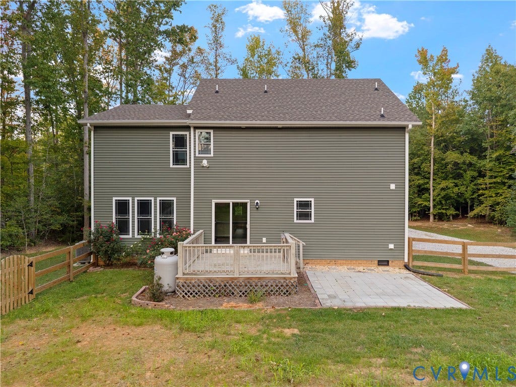 2953 Preston Park Court, Western Goochland County, Goochland, VA 23153 Wooded Property with Modern Residence and Mature Landscaping
This aerial view showcases a contemporary home nestled within a verdant setting of mature trees and established landscaping