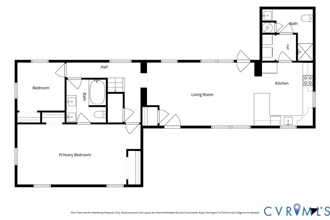 6624 Miller Road, Henrico, VA 23231 Floor plan 1st floor