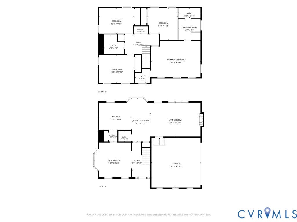 3912 Houze Terrace, Spring Lake, Henrico, VA 23060 Floor plan