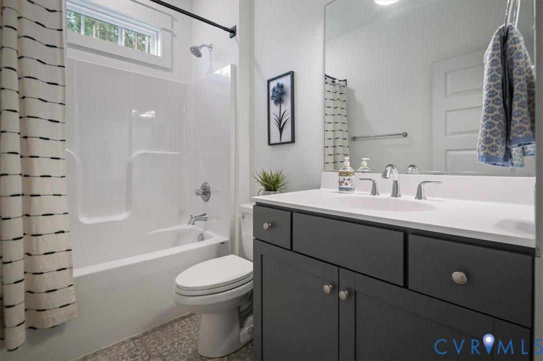 4703 Kingshire Drive, Providence Forge, VA 23140 Hall Bathroom on First floor