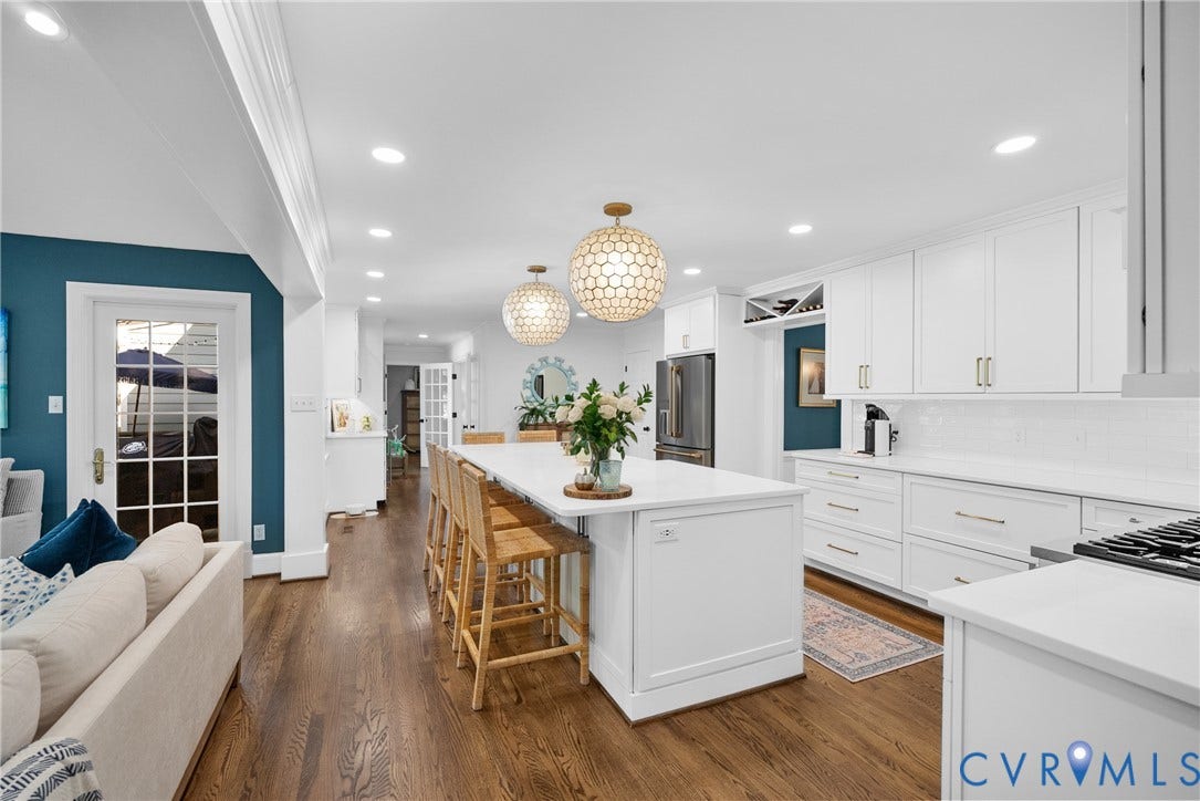 200 Ruggles Place, Tuckahoe, Henrico, VA 23229 Ample under island storage with separate pantry