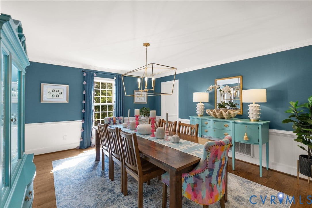 200 Ruggles Place, Tuckahoe, Henrico, VA 23229 Direct access from Family Room and Kitchen