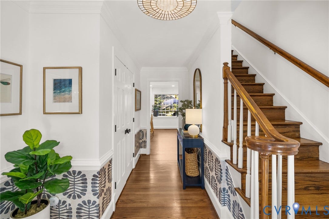 200 Ruggles Place, Tuckahoe, Henrico, VA 23229 Refinished hardwood flooring throughout level one
