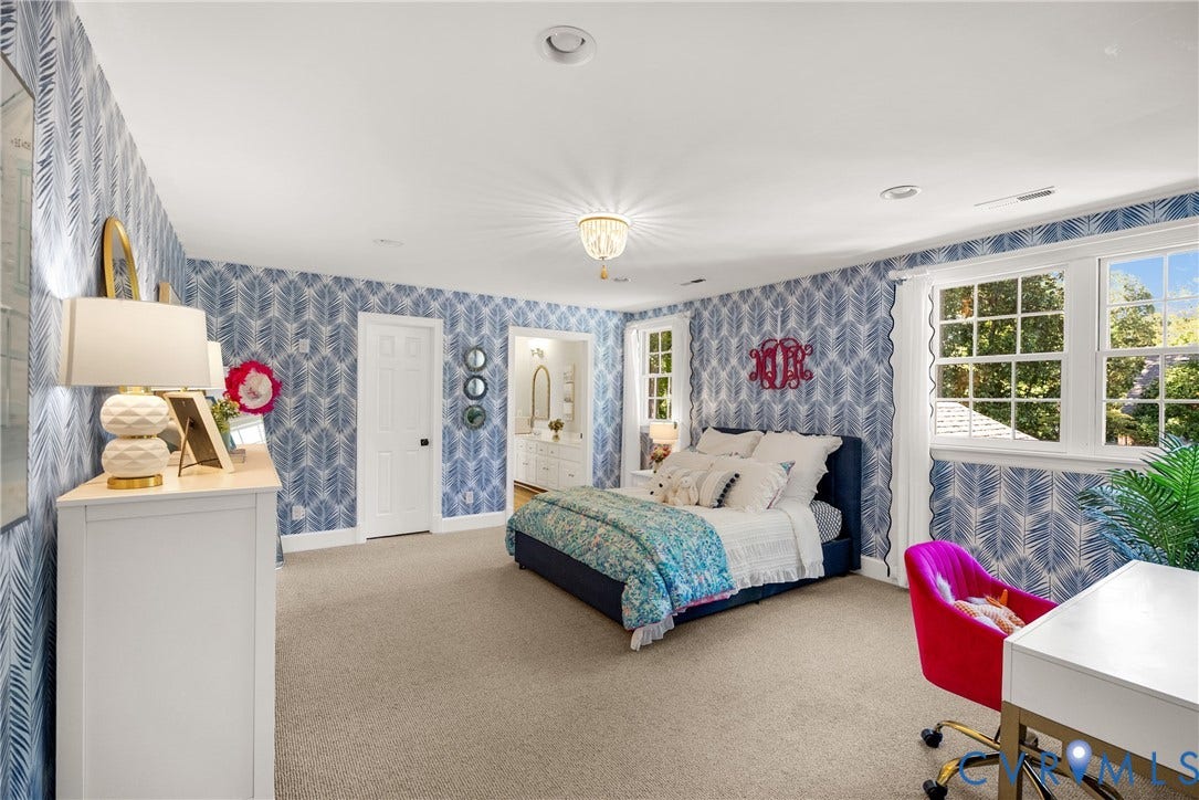 200 Ruggles Place, Tuckahoe, Henrico, VA 23229 Large WIC, en-suite bath, sitting room access