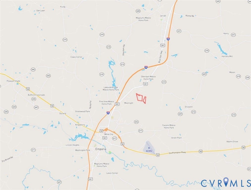 107.1125 Acres (Off Of) Blank Lane, Emporia, Emporia, VA 23847