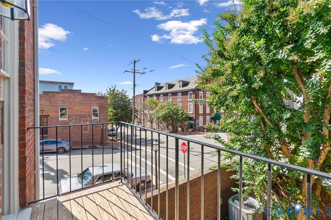 101 N 25th Street, 25th St Townehomes- St John's, Richmond, VA 23223 Balcony