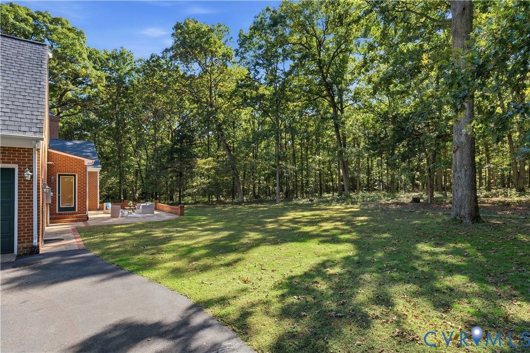 2611 Glenalmond Court, Powhatan, VA 23139 Patio/yard view