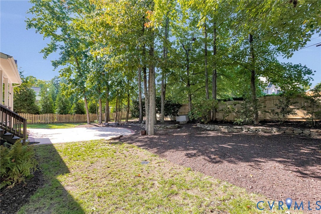 12012 Wheat Ridge Court, Chappell Ridge, Glen Allen, VA 23059 Fenced-In Back Yard