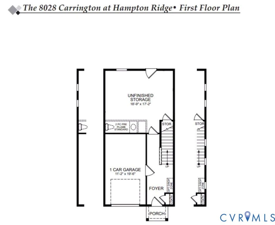16330 Alexandria Court, Hampton Ridge At Hampton Park, Moseley, VA 23832 First Floor