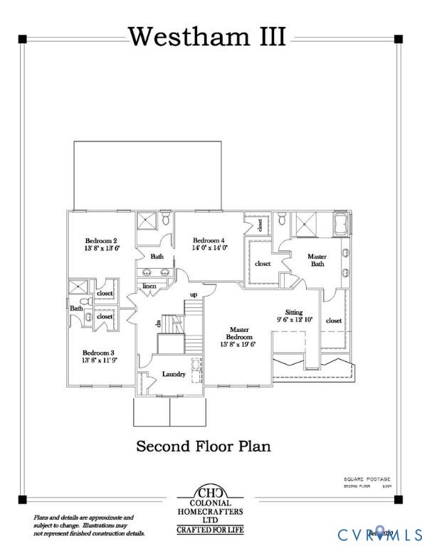 9812 Brooks Hall Place, Henrico, VA 23238 Floor plan