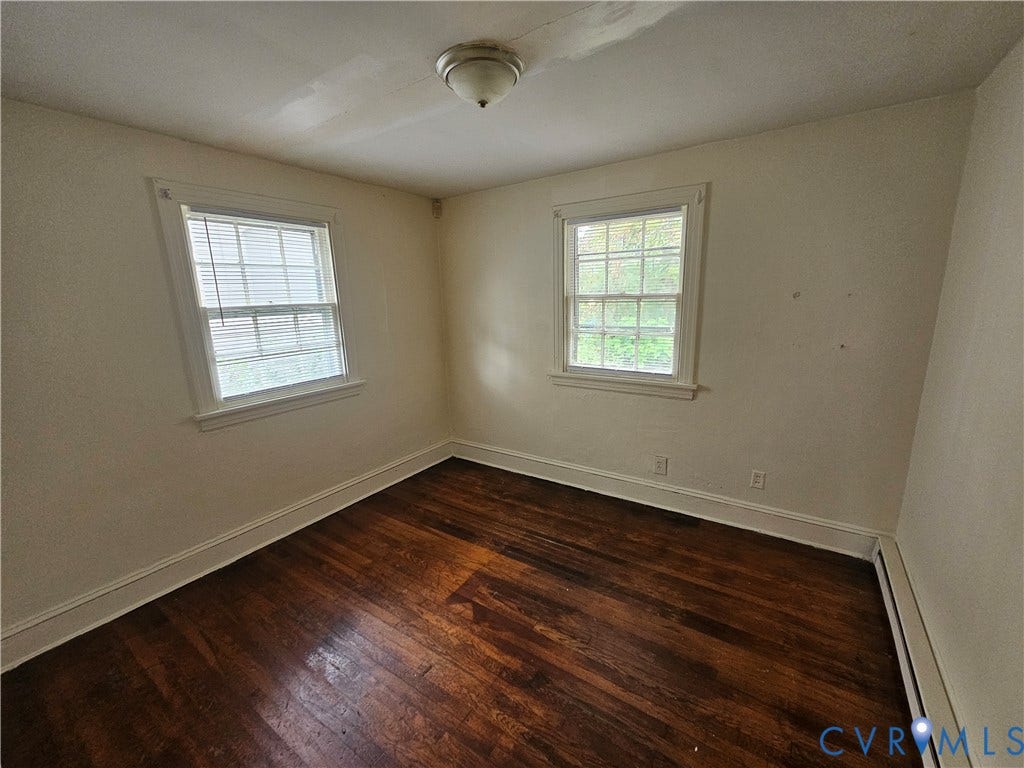 1410 E 18th Street, Richmond, VA 23224 Wood-finish flooring with white trim