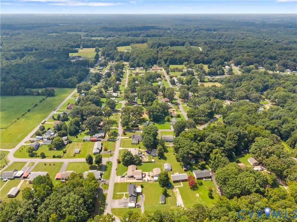 11612 Yorkdale Drive, Rivers Edge, North Prince George, VA 23860 Aerial View of corner lot