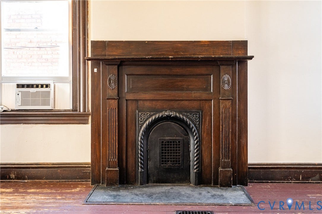 18 N Lombardy Street, The Fan, Richmond, VA 23220 Decorative fireplaces