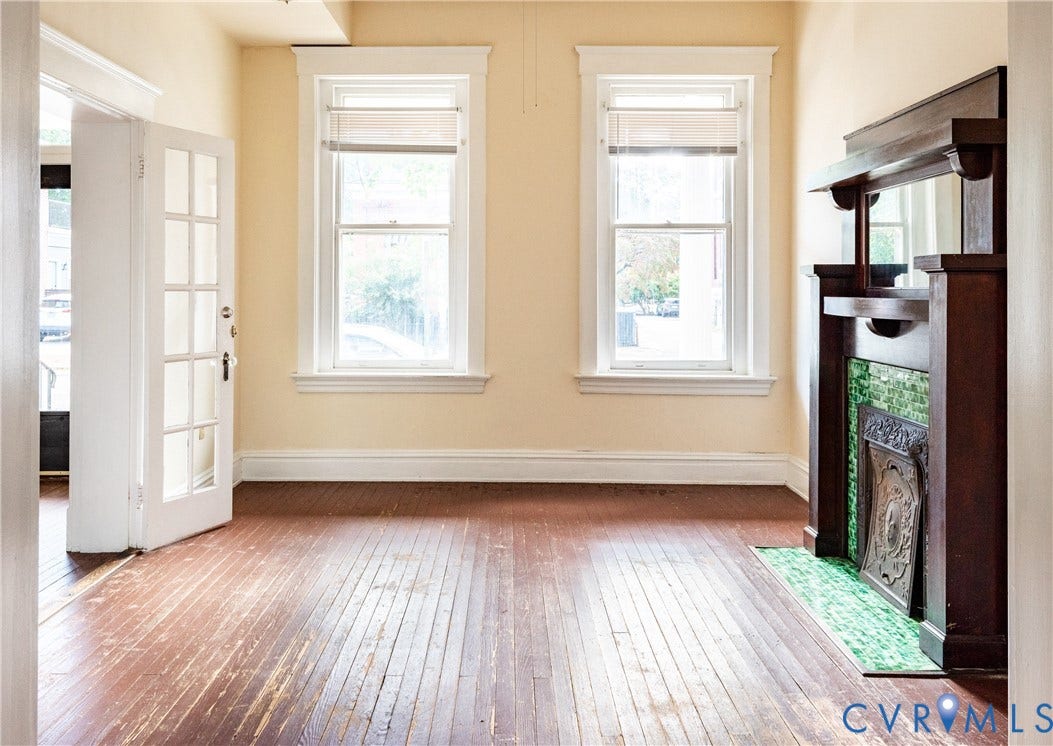 18 N Lombardy Street, The Fan, Richmond, VA 23220 Natural light and hardwood floors