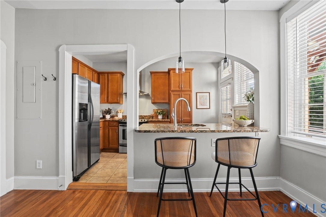 3115 Patterson Avenue, #U5, The Museum District, Richmond, VA 23221 Nice, functional kitchen with counter