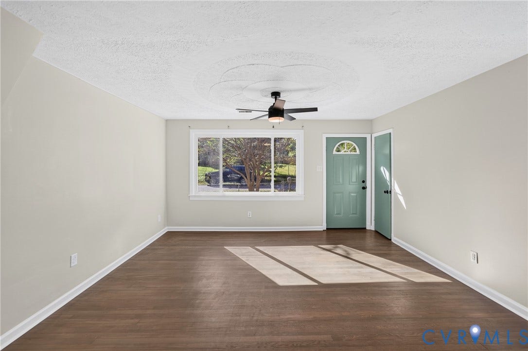 New flooring throughout