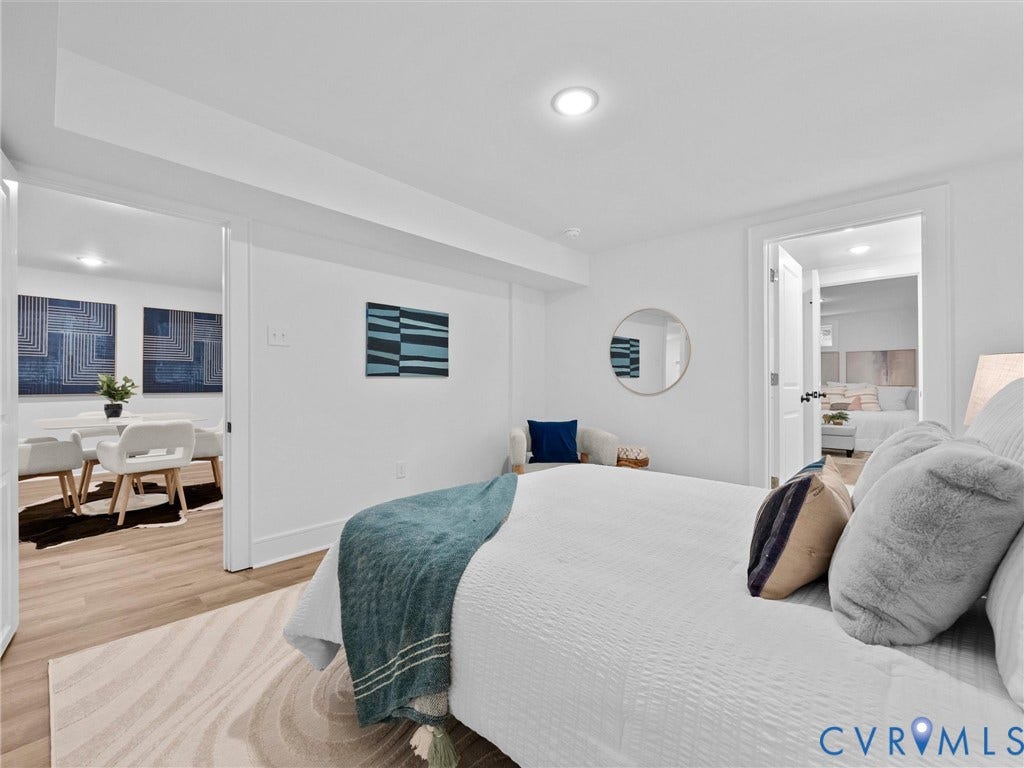 702 Westham Parkway, Westham, Henrico, VA 23229 Recessed lighting, wood-finish flooring, and white interior walls