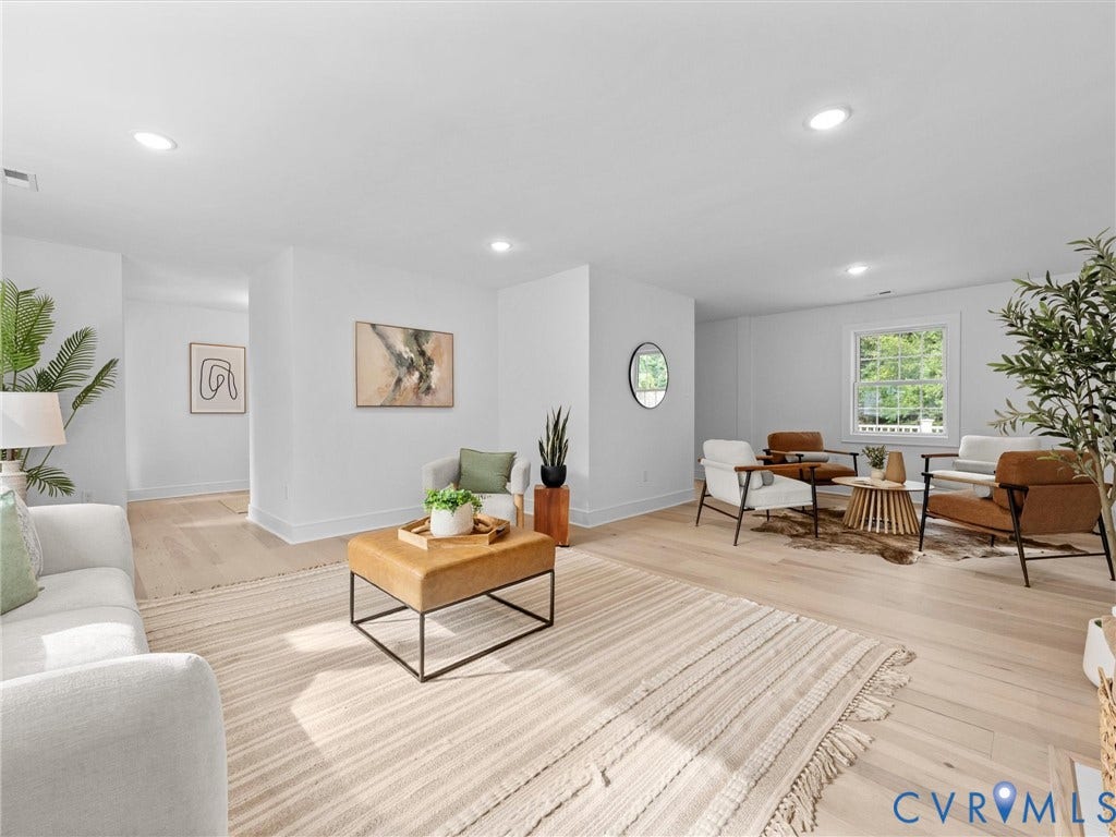 702 Westham Parkway, Westham, Henrico, VA 23229 Recessed lighting illuminates wood-finish flooring throughout