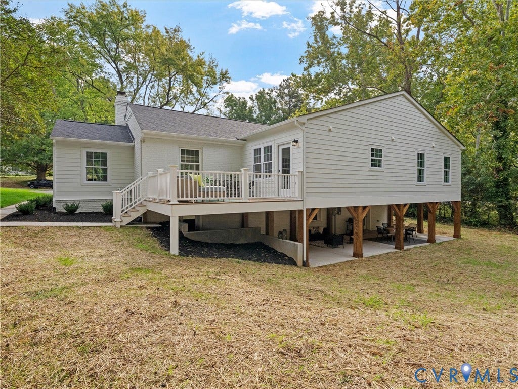 702 Westham Parkway, Westham, Henrico, VA 23229 White siding exterior with a dark shingle roof