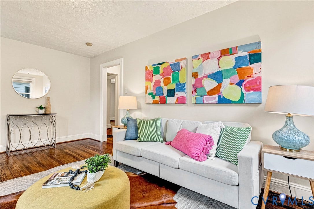2817 Groveland Avenue, Green Park, Richmond, VA 23222 Hardwood flooring, light wall tones, and recessed lighting