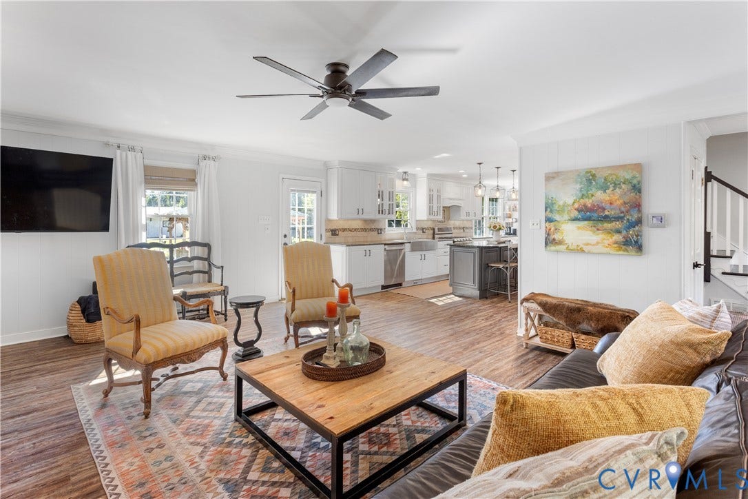12380 Bienvenue Road, Bowles Acres, Rockville, VA 23146 Open floor plan