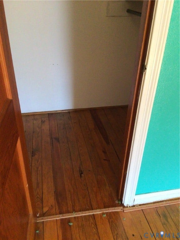 1307 Greystone Avenue, Richmond, VA 23224 Closet featuring wood-finish flooring and a built-in hanging rod