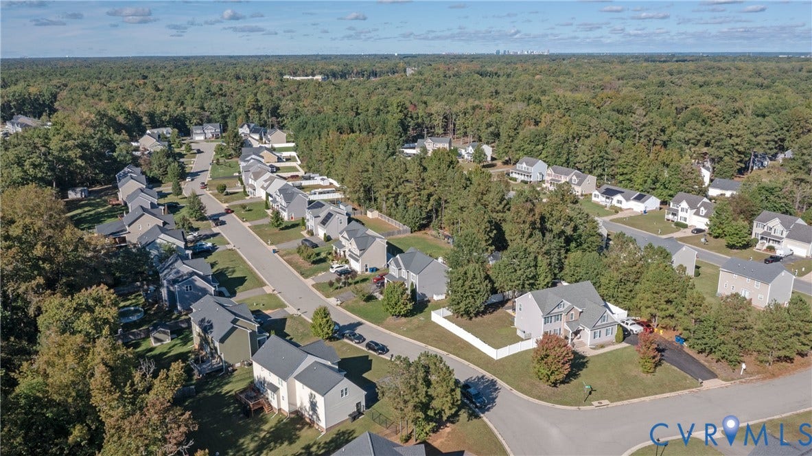 5906 Autumnleaf Drive, Chesterfield, VA 23234 Neighborhood Aerial