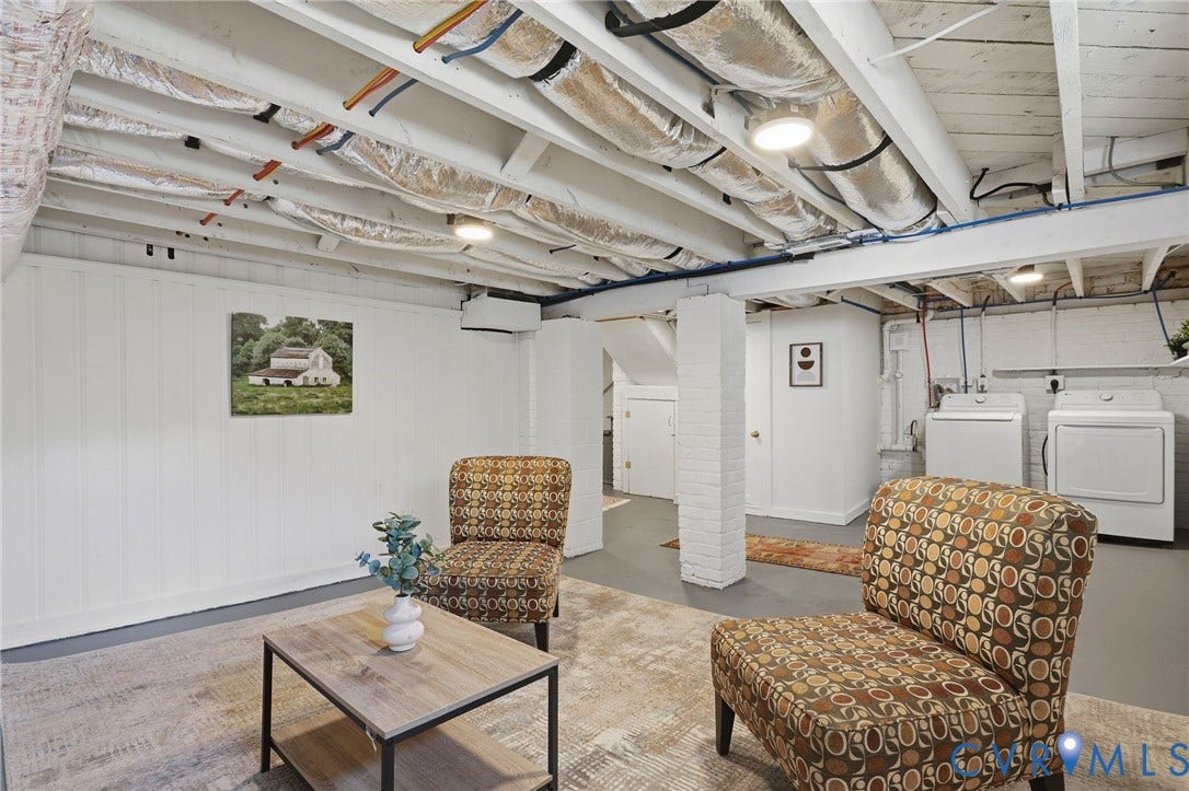 2706 Woodrow Avenue, Northside, Richmond, VA 23222 Conditioned basement