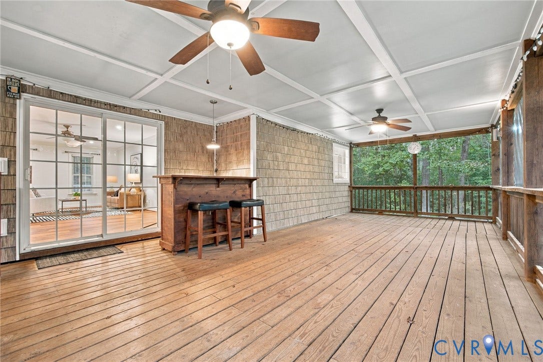 1954 Norwood Creek Terrace, Powhatan, VA 23139 Screened Porch