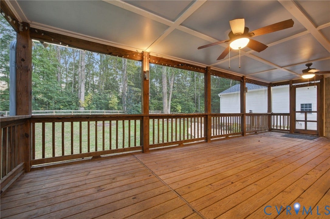 1954 Norwood Creek Terrace, Powhatan, VA 23139 Screened Porch