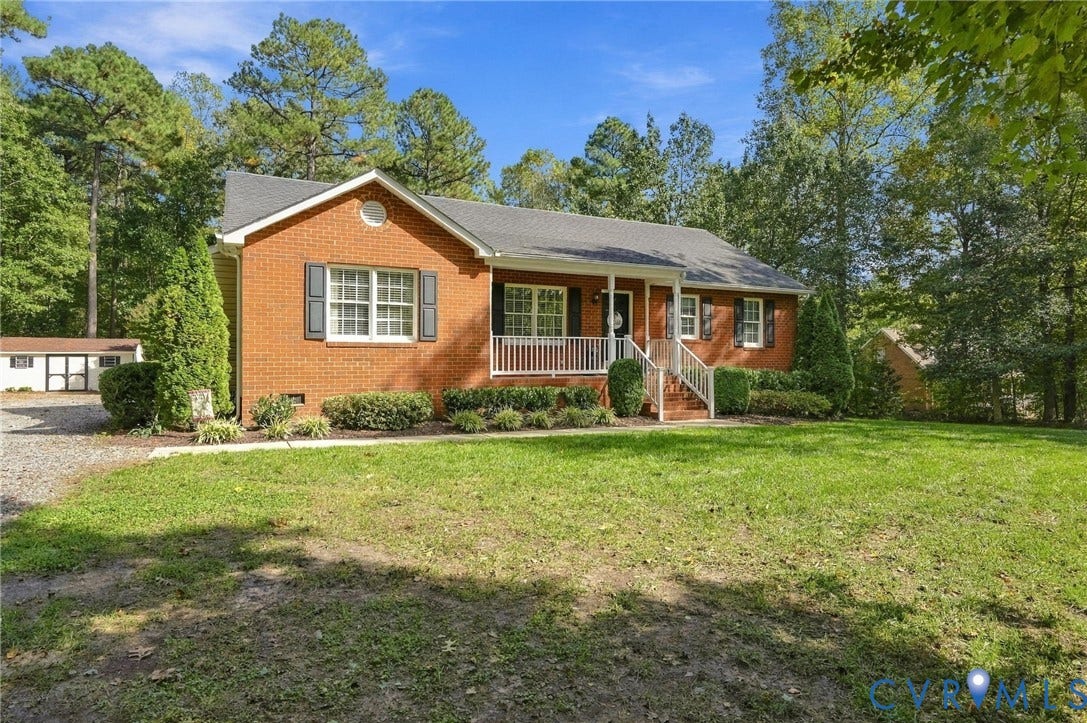 4910 N Warriner Road, Warriner Run, Charles City, VA 23231