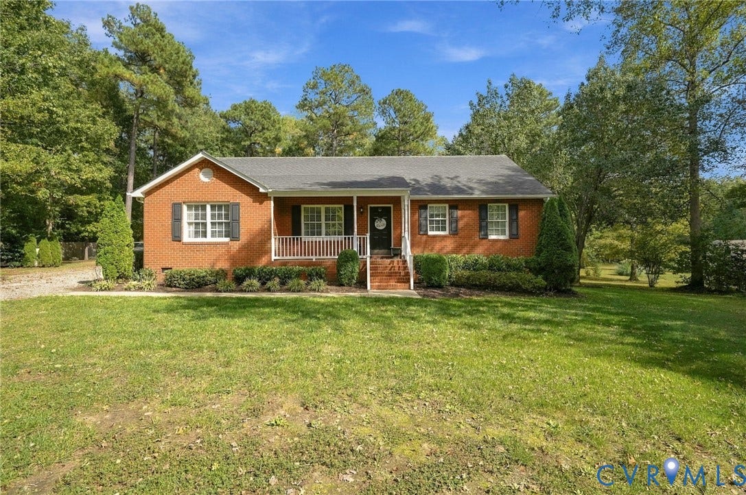 4910 N Warriner Road, Warriner Run, Charles City, VA 23231