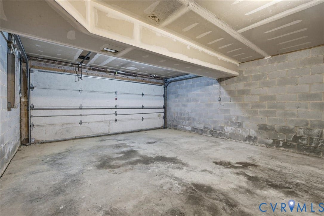 173 Waterfront Drive, Colonial Heights, VA 23834 Two Car Garage - Basement Level.