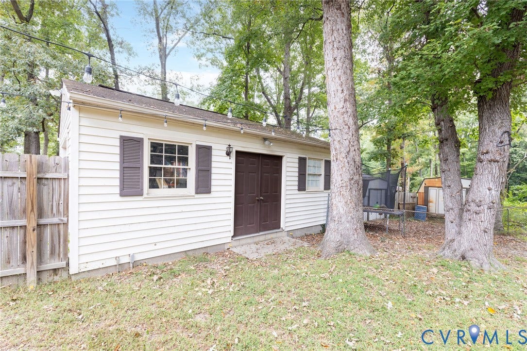 9209 Lydell Drive, Henrico, VA 23228 Detached Shed