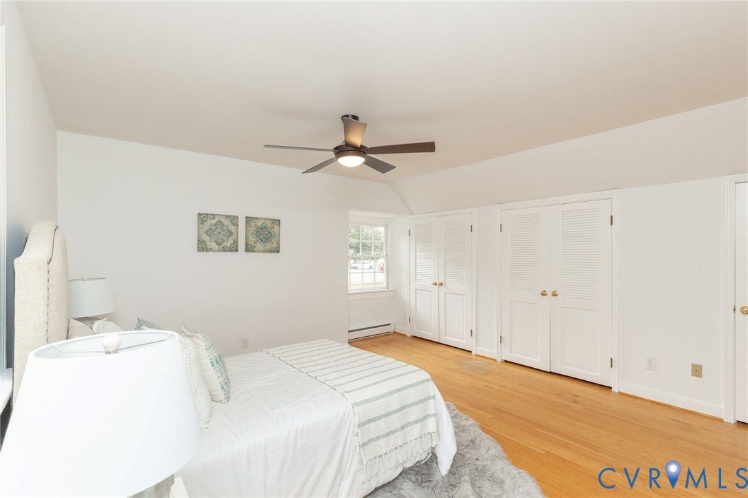 9209 Lydell Drive, Henrico, VA 23228 4th floor- HW- Primary Bedroom- 3 closets